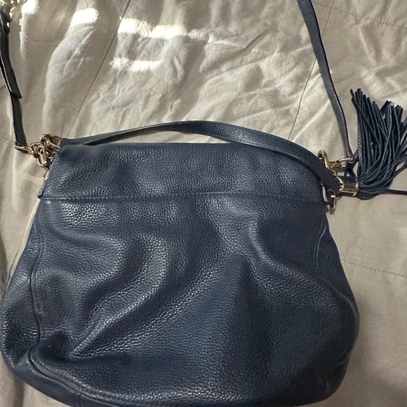 Michael Kors navy leather purse - Picture 6 of 6